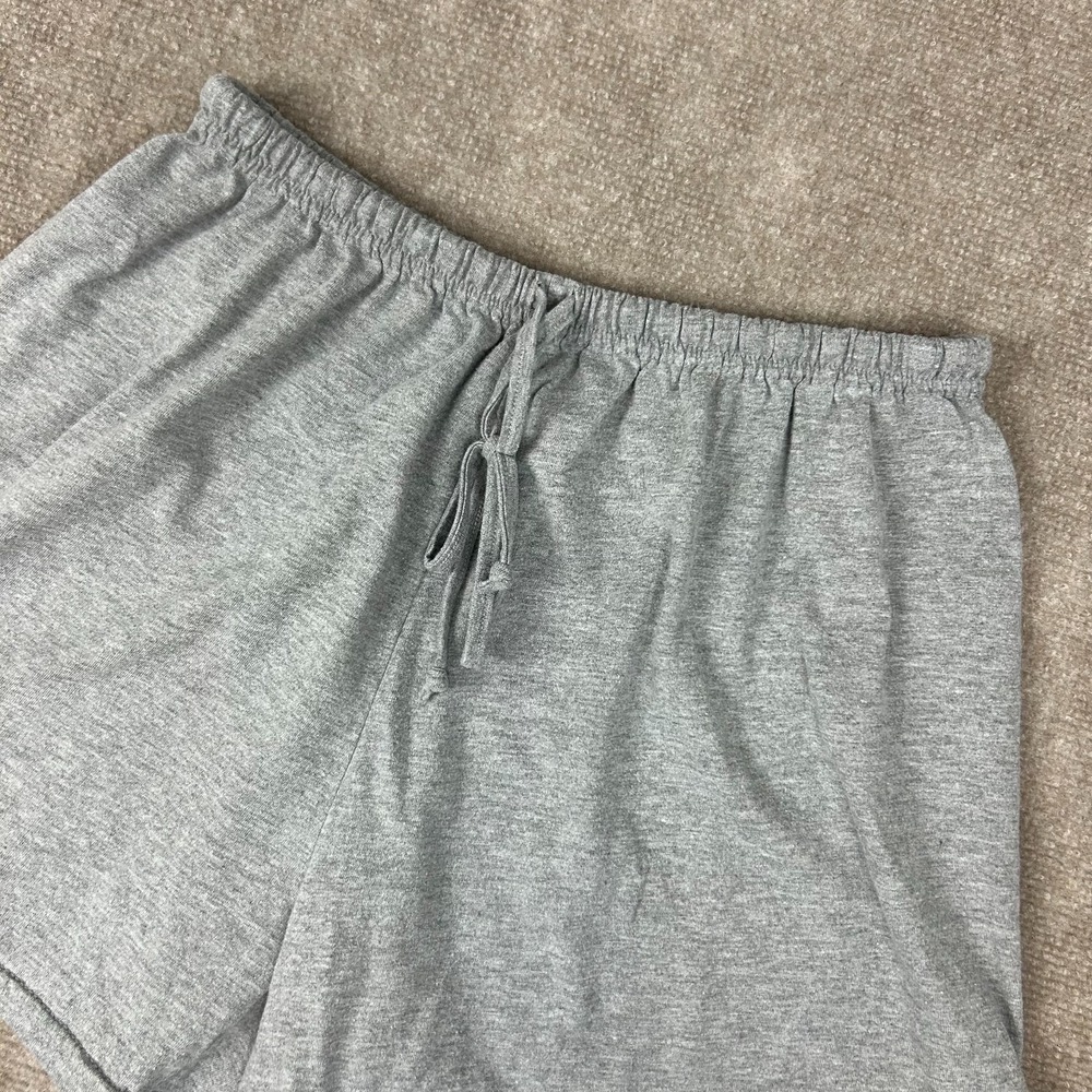 Russell Athletics Running Shorts Womens Large Heather Gray Workout Drawstring